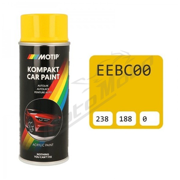 MOTIP Coloured paint EEBC00 400ml