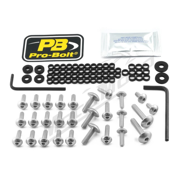PRO BOLT Aluminium Fairing Bolt Kit for Kawasaki Ninja 650cc 17-25