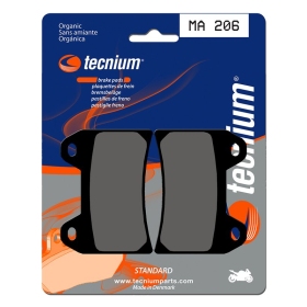 TECNIUM Street Organic Brake pads MA206 Aprilia / KTM 250/640cc 95-06