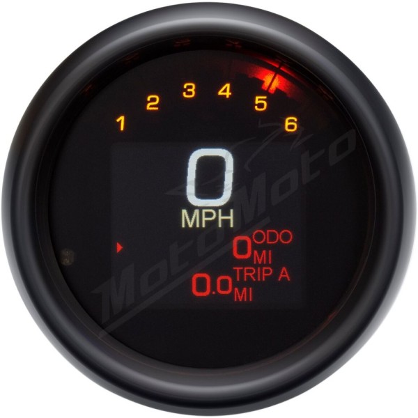 DAKOTA DIGITAL MLX - 3000 Series Gauge  HARLEY DAVIDSON FDX / FXDB / FXDC / FXDWGI  / XL 883 - 1584cc 2004 - 2012