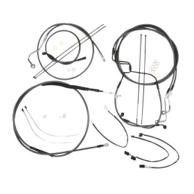MAGNUM SHIELDING Black Pearl Handlebar Installation Kit 38/43cm Harley Davidson FLTRK / FLTRXSE / FLTRXST 1750/1977 21-24