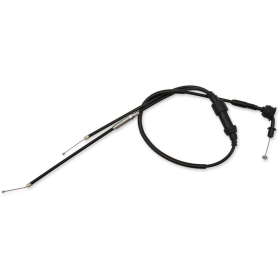 MOOSE OFFROAD Black Vinyl Throttle Cable Yamaha PW 50cc 82-02