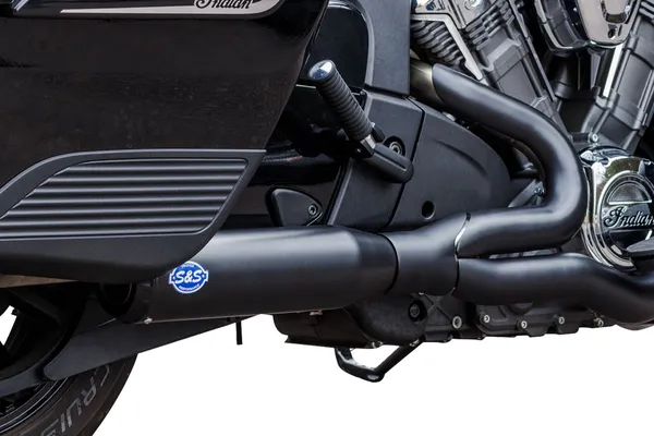 S&S CYCLE 2-into-1 Qualifier Exhaust System Indian Challenger 1768cc 20-23
