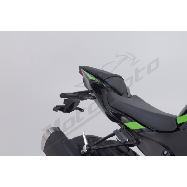 SW-MOTECH PRO BLAZE H Saddlebag Set with EDGE Protection & Heat Guard Kawasaki ZX-4 / ZX-6 400-636 23-25