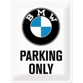 Metalinė lentelė BMW PARKING 30x40