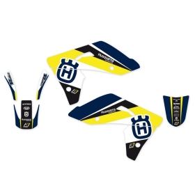 BLACKBIRD Dream Graphic 4 Grafikos rinkinys Husqvarna TE/TC 450-570cc 2001-2004