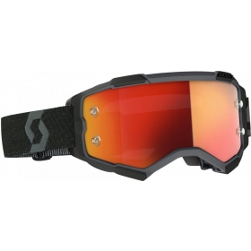 Off Road Scott Fury Black Goggles (orange lens)