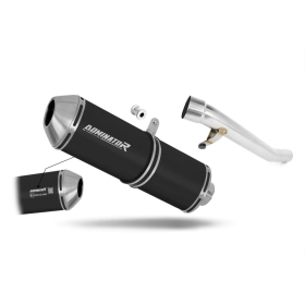 SUZUKI GSX 750 INAZUMA 1997-2003 EU Approved Exhaust Silencer OVR BLACK