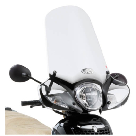 KAPPA Windshield clear 53x70cm Aprilia Scarabeo 125-200 07-11