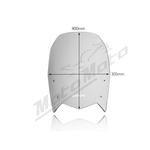 WRS CAPONORD Windscreen Smoke Yamaha XTZ 690-700cc 19-24