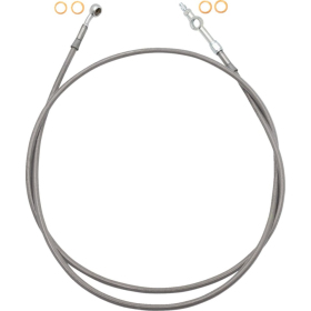 FAT BAGGERS INC. EZ Install Brake Line 157,5cm Harley Davidson FLHR / FLHRC / FLHRSE5 / FLTRXSE2 1584-1800cc 08-13