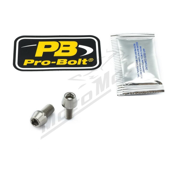 PRO BOLT Titanium Brake Caliper Mount Kit Ducati / Kawasaki 125-1198cc 03-17