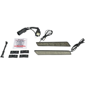 CUSTOM DYNAMICS Saddlebag Latch Lights Harley Davidson FLHR / FLHRXS / FLHT / FLHTCU 1584-1977cc 10-24