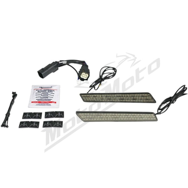 CUSTOM DYNAMICS Saddlebag Latch Lights Harley Davidson FLHR / FLHRXS / FLHT / FLHTCU 1584-1977cc 10-24