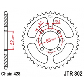 Rear sprocket JTR802