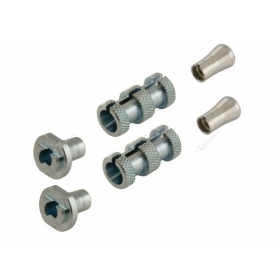 RACETECH Rankų apsaugų tvirtinimo komplektas Ø16-18mm FLX ATV apsaugai Ø16-18mm