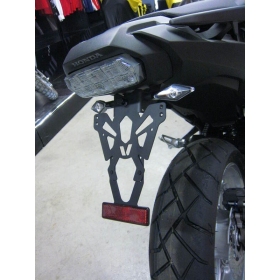 V PARTS Numerio ženklo laikiklis juodas Honda NC750 16-24