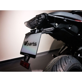 V PARTS valstybinio numerio ženklo laikiklis juodas Yamaha Tracer 700/900 20-21
