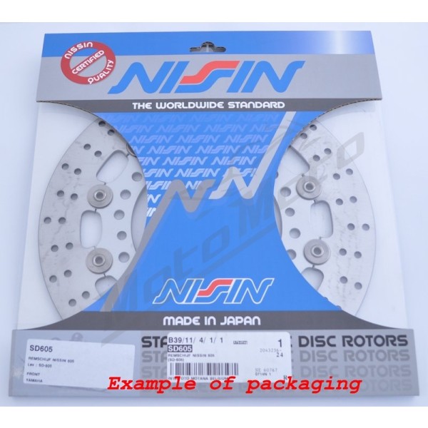 NISSIN apvalus pusiau plaukiojantis stabdžių diskas Kawasaki Ninja / ZXR / ZZR / VZ 750-1600cc 91-05