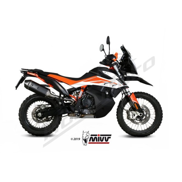 MIVV Speed Edge Muffler Steel KTM Adventure 790-890 19-25