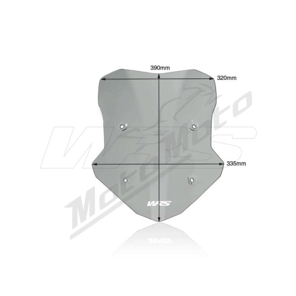 WRS BM058FS STANDARD Priekinis stiklas Tamsintas 75% BMW F 900XR ABS 20-24