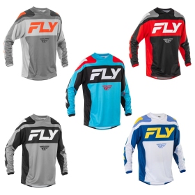 FLY RACING F-16 Jersey - Black/Red/White