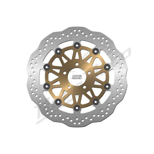 NG Priekinis plaukiojantis stabdžių diskas 320X61X5mm Kawasaki VN / ZX / ZZR 750-1600cc 89-08
