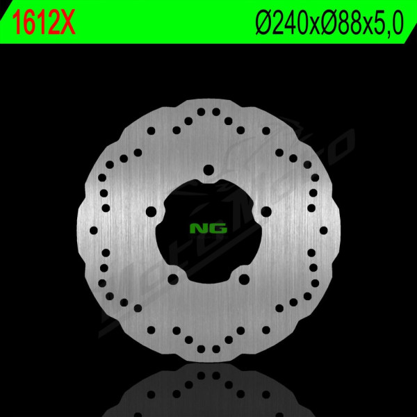 NG Rear Fixed Brake Disc 240X88X5mm Kawasaki / Kymco 125-350cc 09-20