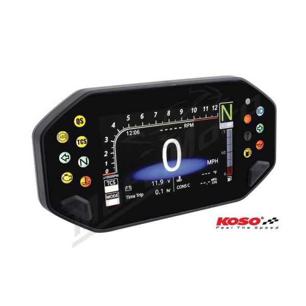 KOSO Digital Multifunction Cockpit YAMAHA MT-07 / MT-09 / XSR 700-900cc 2014-2021