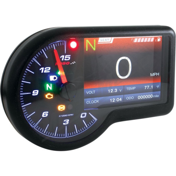 KOSO NORTH AMERICA RX-3 TFT Multifunction Meter 14,1 cm x 90,6 mm