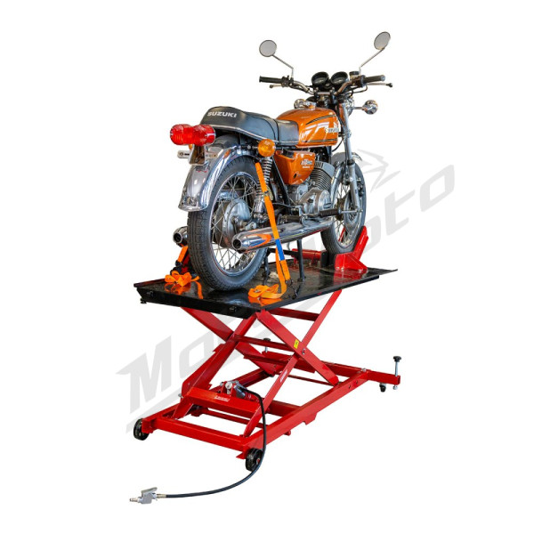 Biketec workshop hydraulic platform lift for moto, table 1800 x 660mm up to 450kg