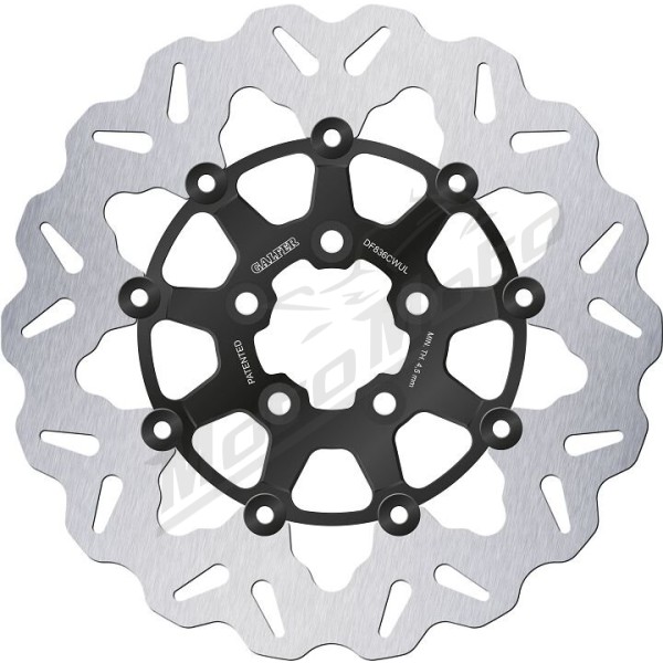 GALFER Wave® Rear Brake Rotors Harley Davidson XL / XG / FXDL / FLSTN / FLHT / FLFBS / FLDE 883-1923cc 08-24