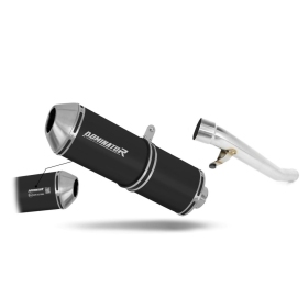 Suzuki GSXF 750 1998-2006 EU Approved Exhaust Silencer OVR BLACK