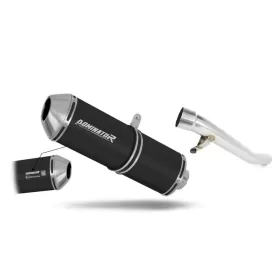 Suzuki GSXF 750 1998-2006 EU Approved Exhaust Silencer OVR BLACK
