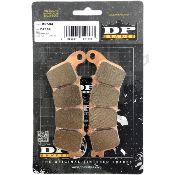 DP BRAKES Standard DP Sintered Brake Pads Honda GL 1800cc 18-24