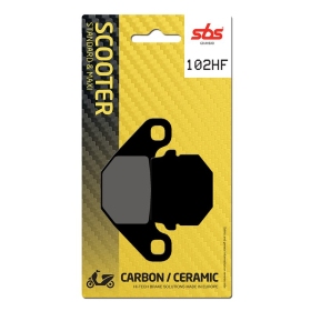 Sbs Brakepads 102HF Ceramic Aprilia / Gilera / Kreidler / Malaguti / Peugeot / Piaggio