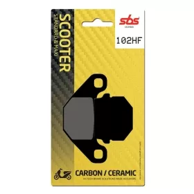 Sbs Brakepads 102HF Ceramic Aprilia / Gilera / Kreidler / Malaguti / Peugeot / Piaggio