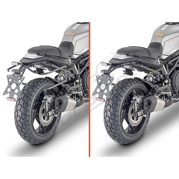 KAPPA Quick Mount Remove X Šoininių krepšių laikikliai ​​​​​​​Benelli Leoncino 800 22-25