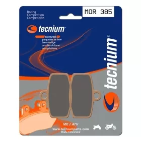 TECNIUM Racing MX/ATV Sintered Metal Brake pads - MOR385 Husqvarna / KTM / Sherco 0-350cc 12-23