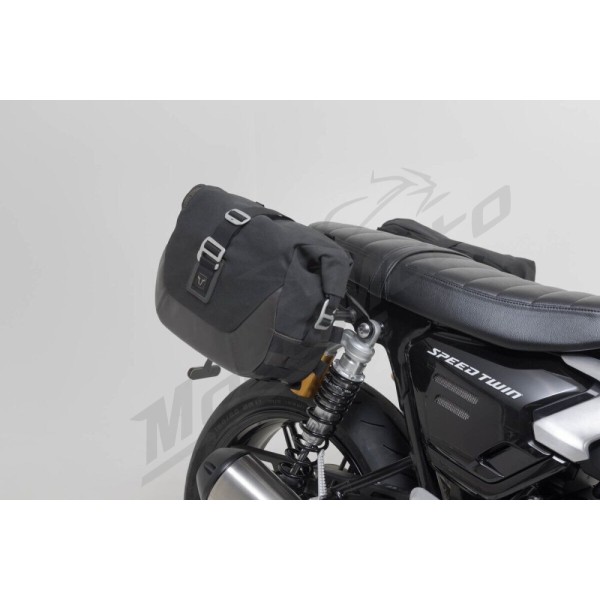 SW-MOTECH Legend Gear LC2 Side Bag System Brown Edition Triumph Speed Twin 1200 24-25