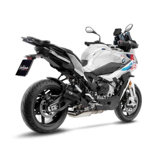 LEOVINCE LV-10 Full Black Slip-On Muffler BMW S 1000 XR 21-23