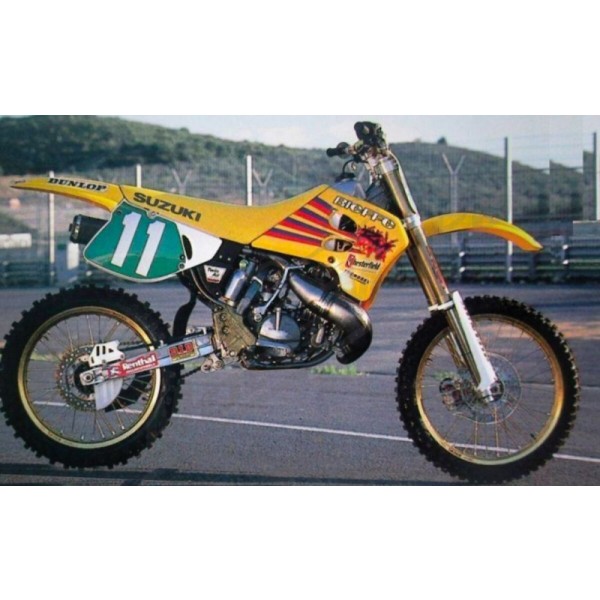 TECNOSEL Seatcover "Team Suzuki" Suzuki RM 125-250cc 93-95