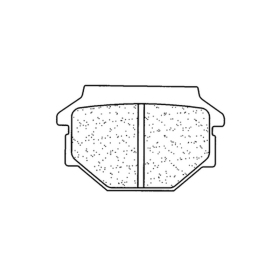 CL BRAKES 2472RX3 stabdžių trinkelės APRILIA PEGASO / MZ BAGHIRA / MASTIFF125-660 92-01