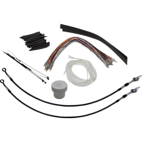 FAT BAGGERS Control Installation Kit Black height of 35.5cm Harley Davidson FLHTCUSE4 / FLHXSE 1800cc 08-13