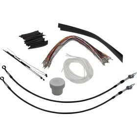 FAT BAGGERS Control Installation Kit Black height of 35.5cm Harley Davidson FLHTCUSE4 / FLHXSE 1800cc 08-13