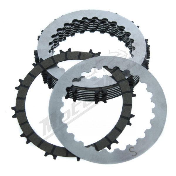 KTM OEM Clutch Discs with Spacers for KTM EXC-F/SX-F/XC-F/SMR / Husqvarna FC/FE/FS/FX / GasGas EC/MC/EX 250-501 '12-'27