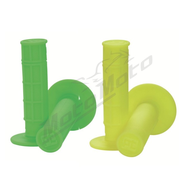 PRO TAPER Neon Grips Half Waffle 28,4mm
