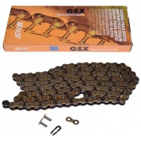 Chain IRIS 520 GSX Reinforced Gold 120 Links