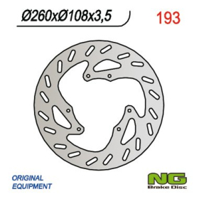 NG BRAKES Front Fixed Brake Disc 260mm Aprilia / Bultaco / Derbi 50-450cc 98-17