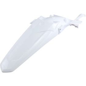 UFO MX White Rear Fender Yamaha YFZ / YZF 250-450cc 18-23